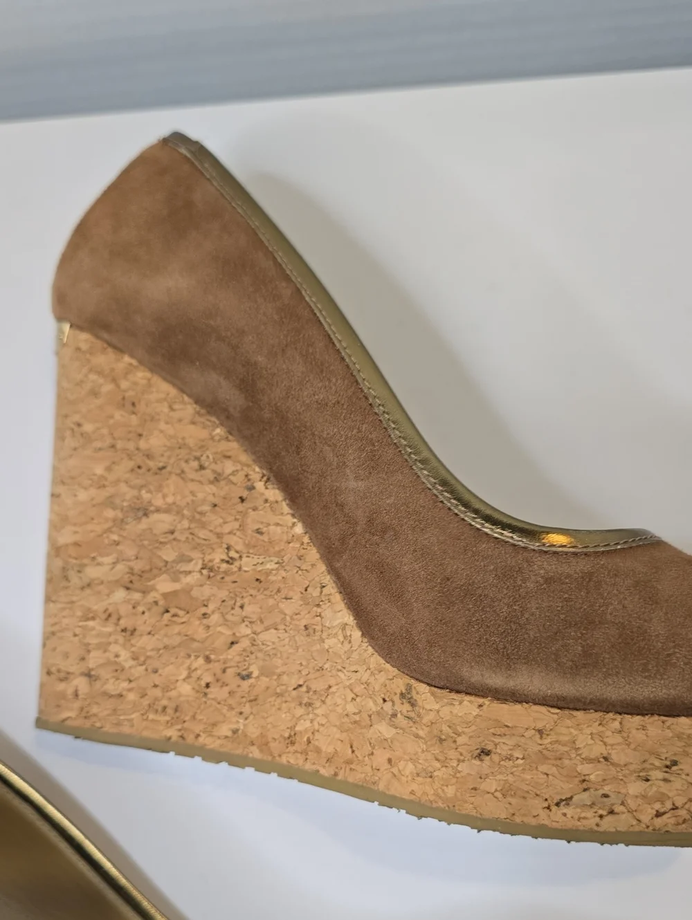 Jimmy Choo Papina Cork Wedges Size 38