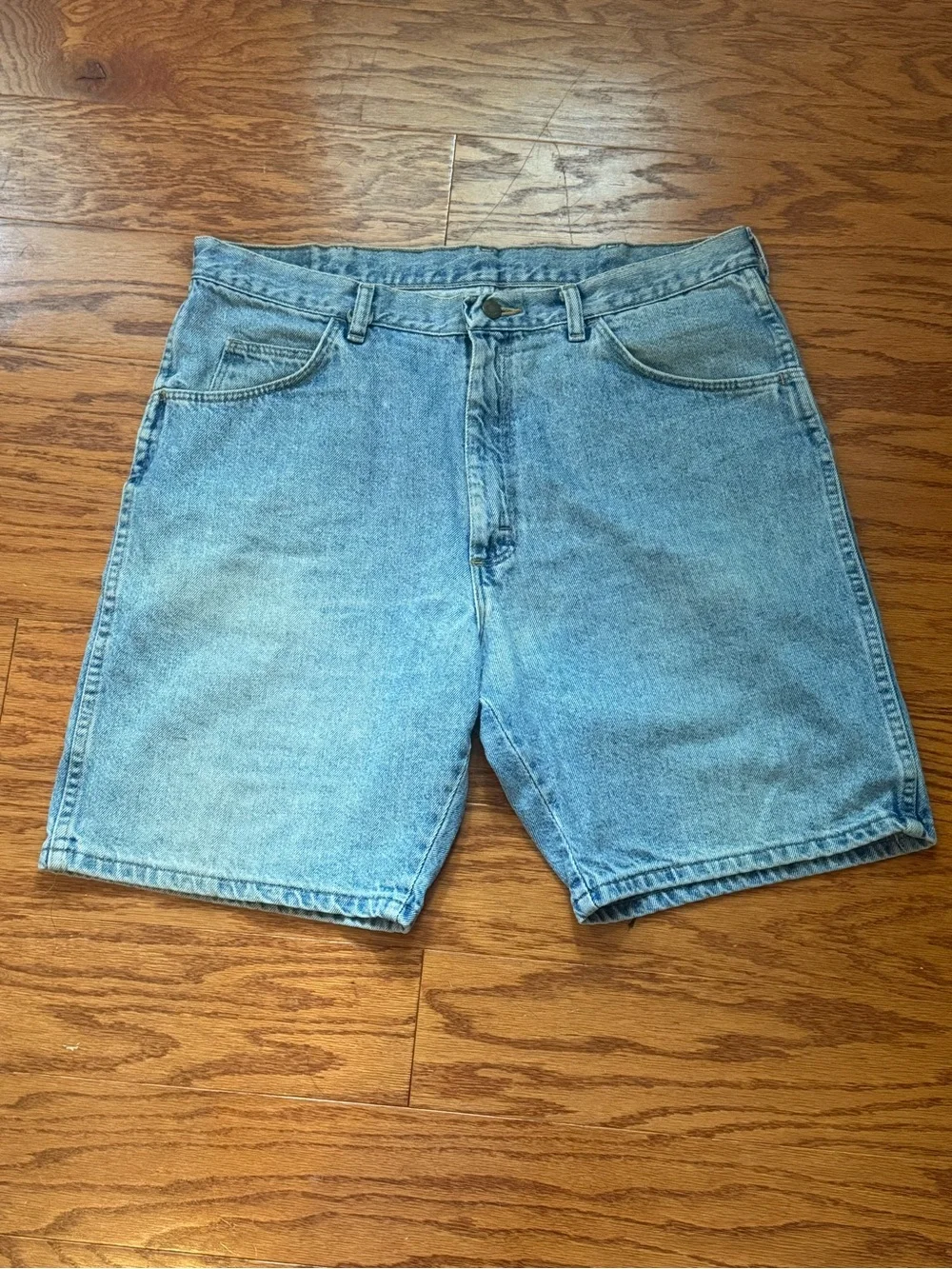 Wrangler Mens Denim Shorts Light Wash Size Size 36 60601 SW