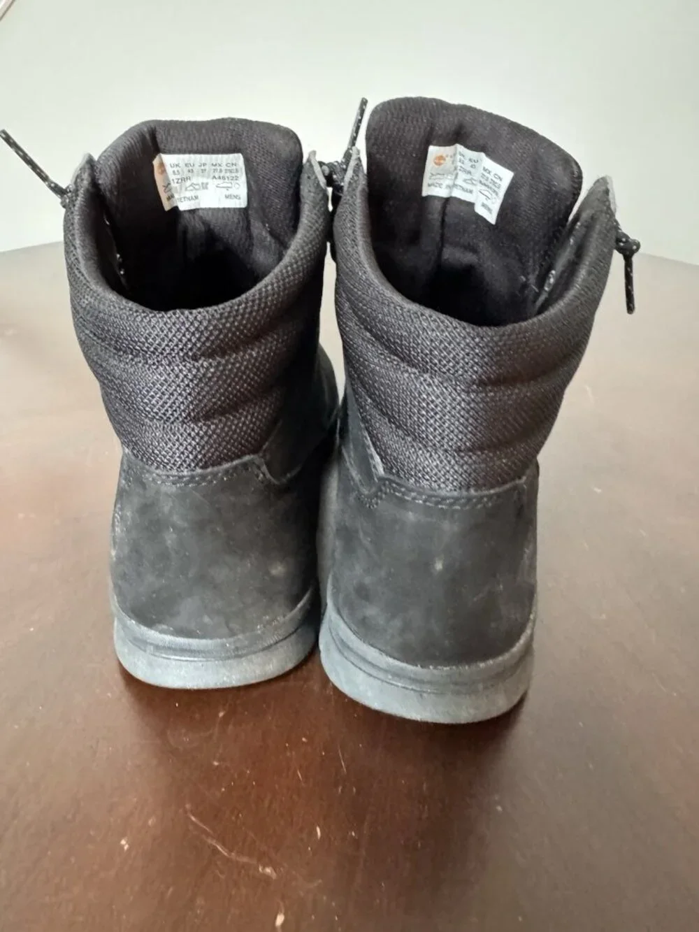 Timberland Graydon Hoverlite Boots Men’s Size 9 Black Leather Ankle Sneaker