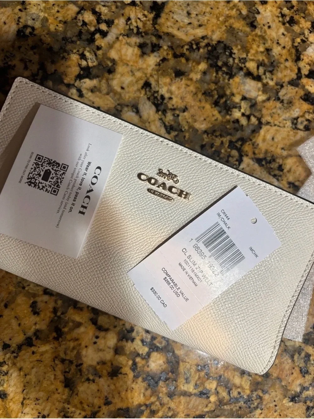 Coach $268 retails