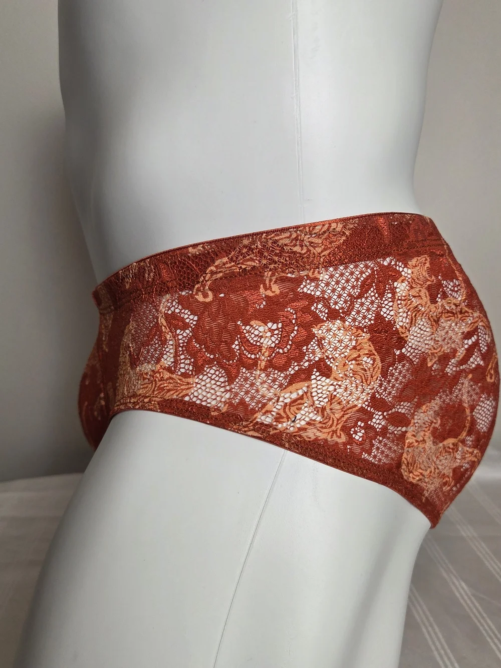 Cosabella Rust Floral-Print Men's Briefs