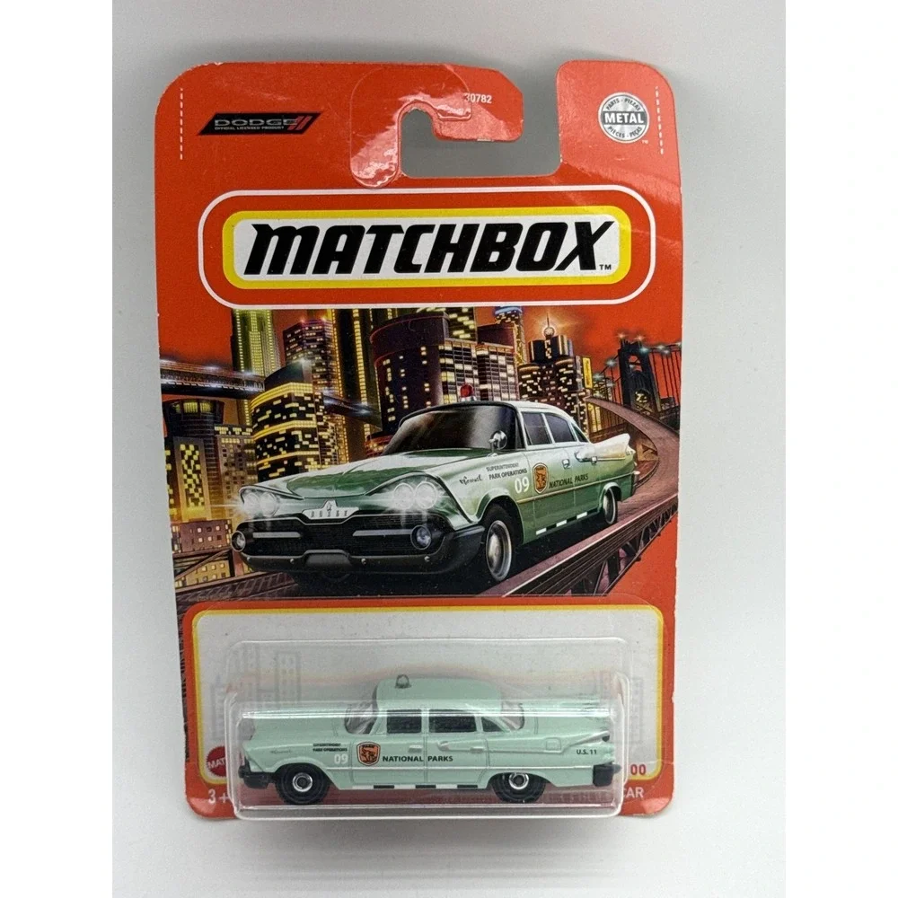 Matchbox 59 Dodge Coronet Police Car Diecast Mint Green
