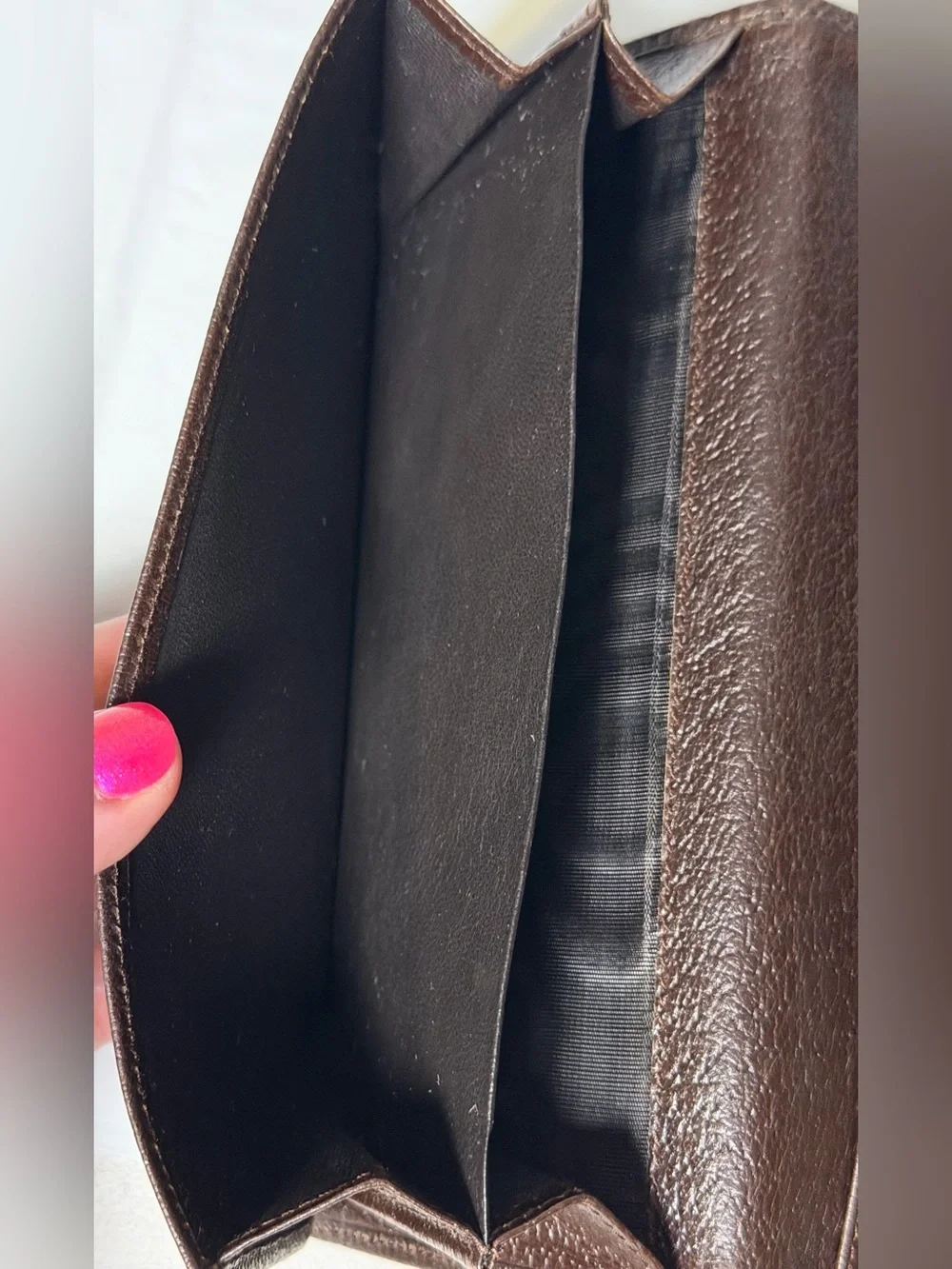 Gucci GG monogram eclipse continental wallet