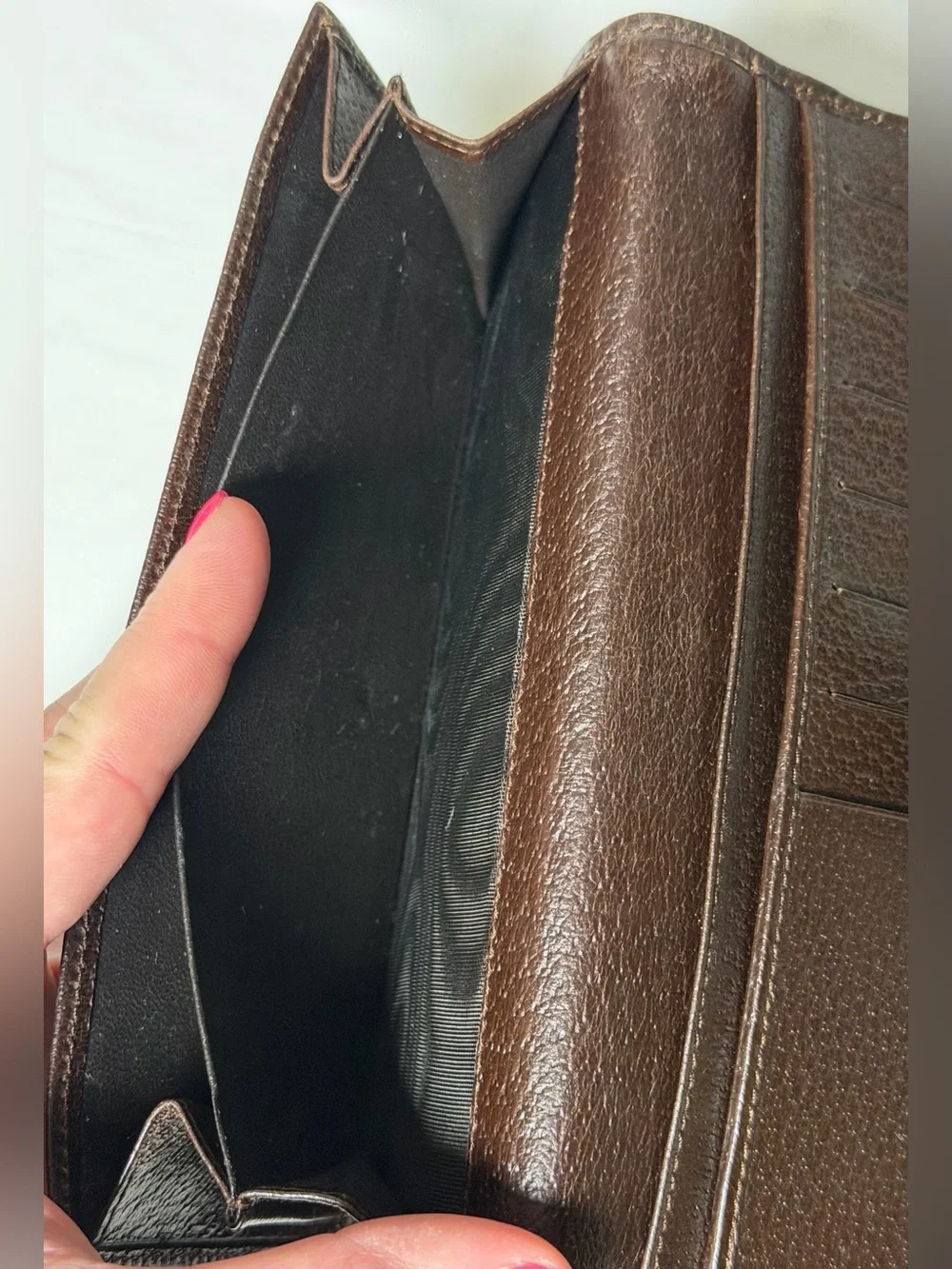 Gucci GG monogram eclipse continental wallet