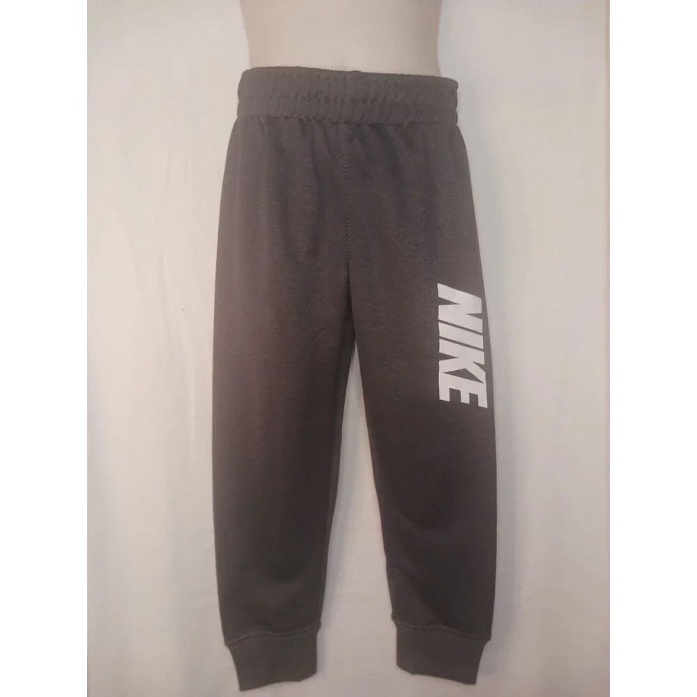 Nike Dri Fit Boys Pull On Athletic Pants Size 7 Black Heather