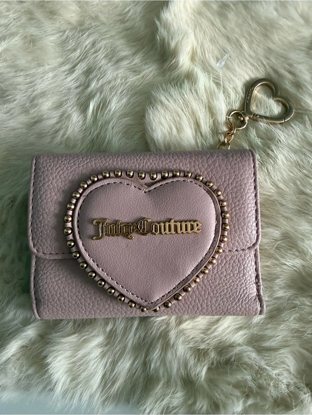 Juicy Couture Love Never Dies Double Sided Trifold Wallet