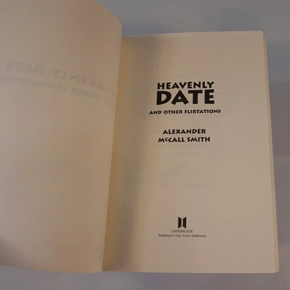 Alexander McCall Smith heavenly date