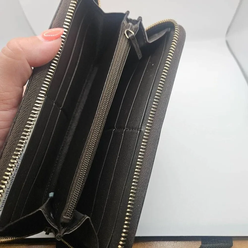 Gucci Micro Guccissima Brown Leather Wallet