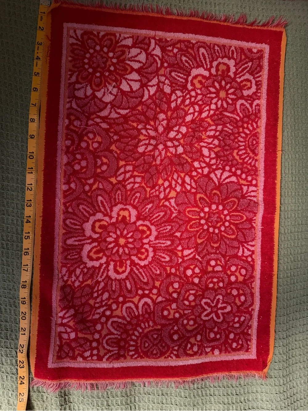 Set of 5! Vintage 60s 70s Callaway bath towels Label of Luxury