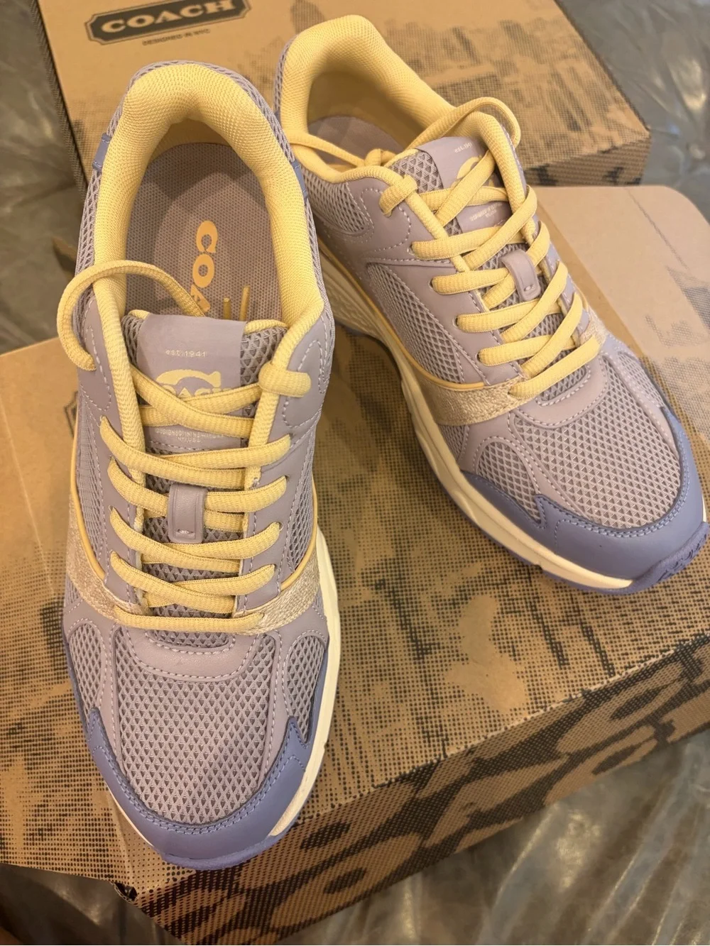 Coach lavender style