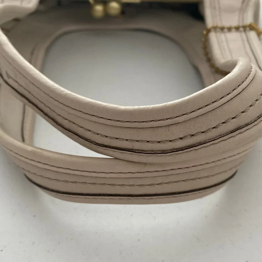 COACH 12248 Ergo Pleated Leather Shoulder Bag
