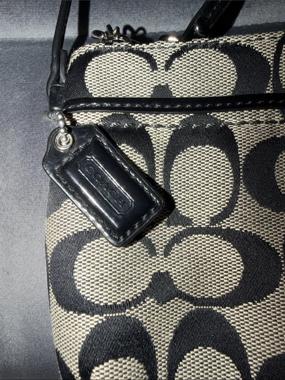 Coach wristlet signature