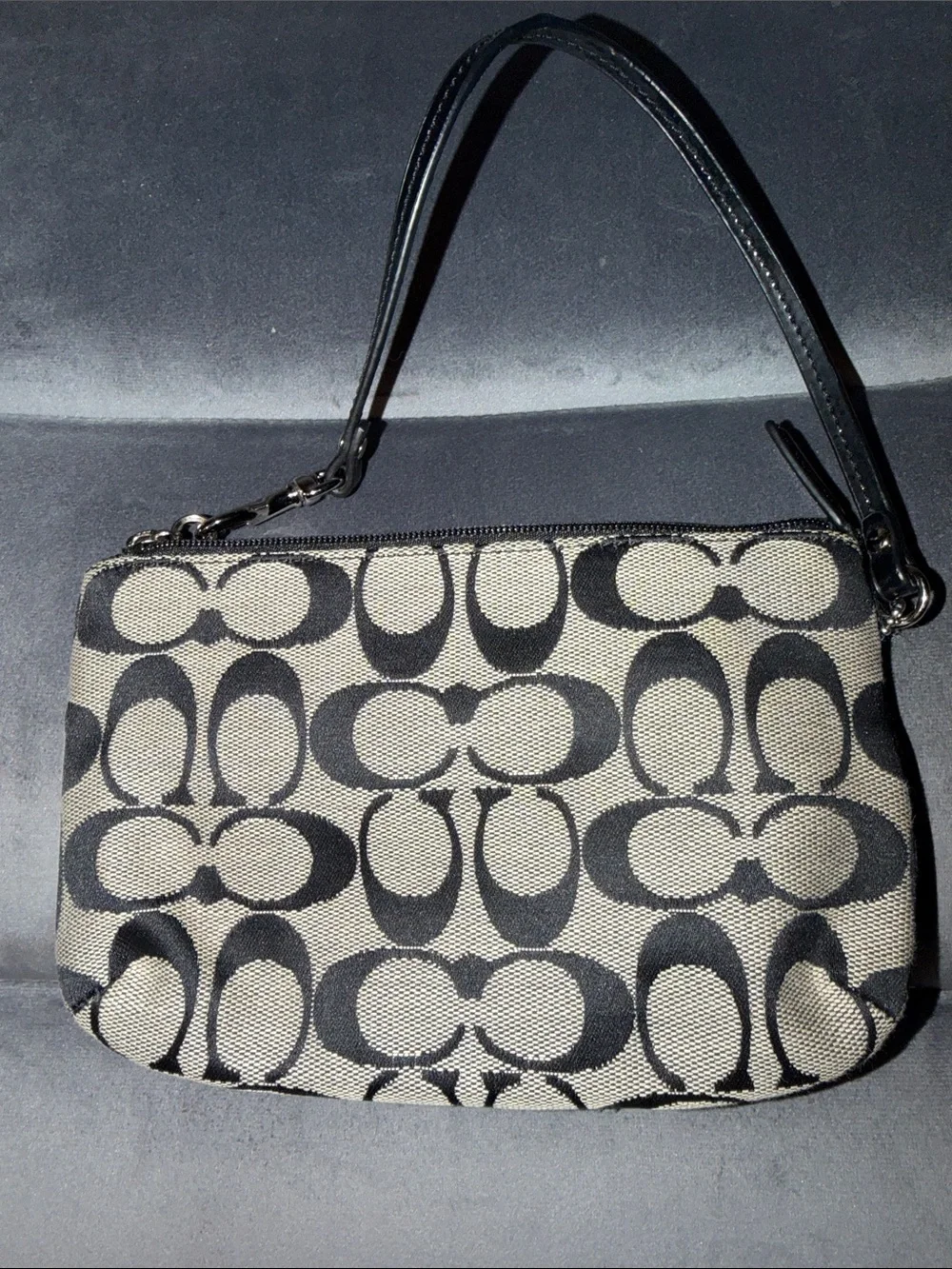 Coach wristlet signature