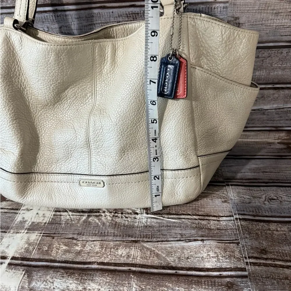 Coach soft pebbled