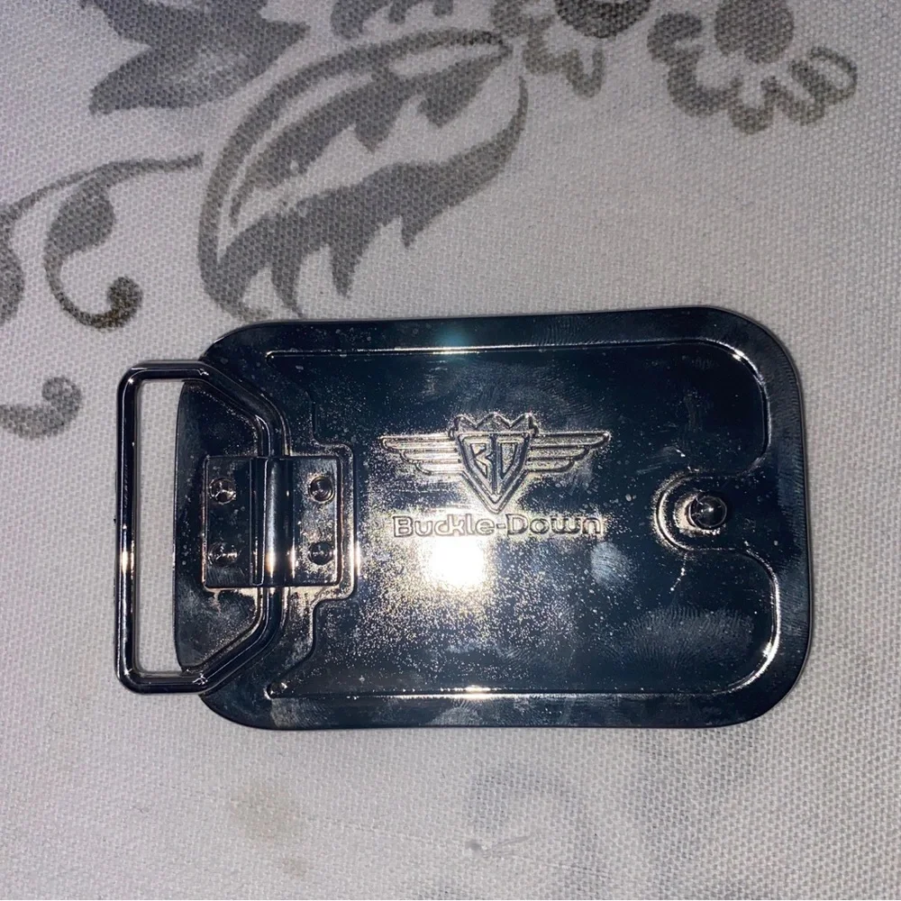 Chrysler‎ Belt Buckle Licensed Brushed Metal Car Logo