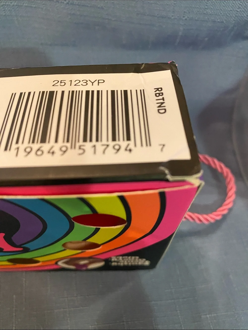 Rare NeeDoh Rainboh Rainbow Squeeze Toy Set - Multicolor / some box damage