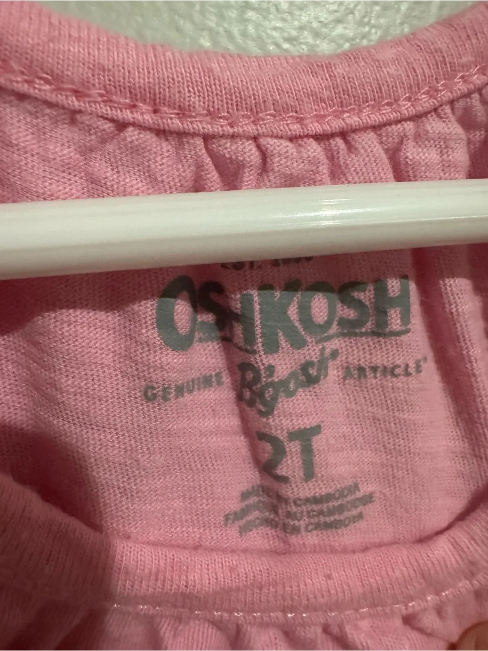 OshKosh Bgosh lightweight pink