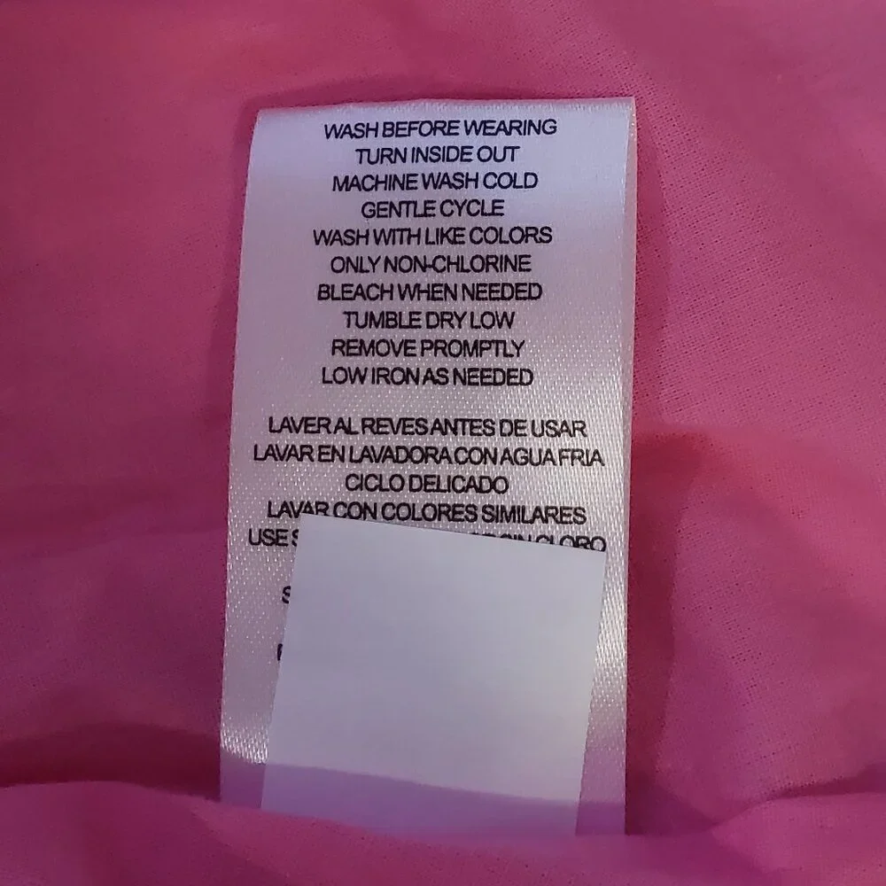 French Connection Girl's Pink Ruffle Summer Dress M
