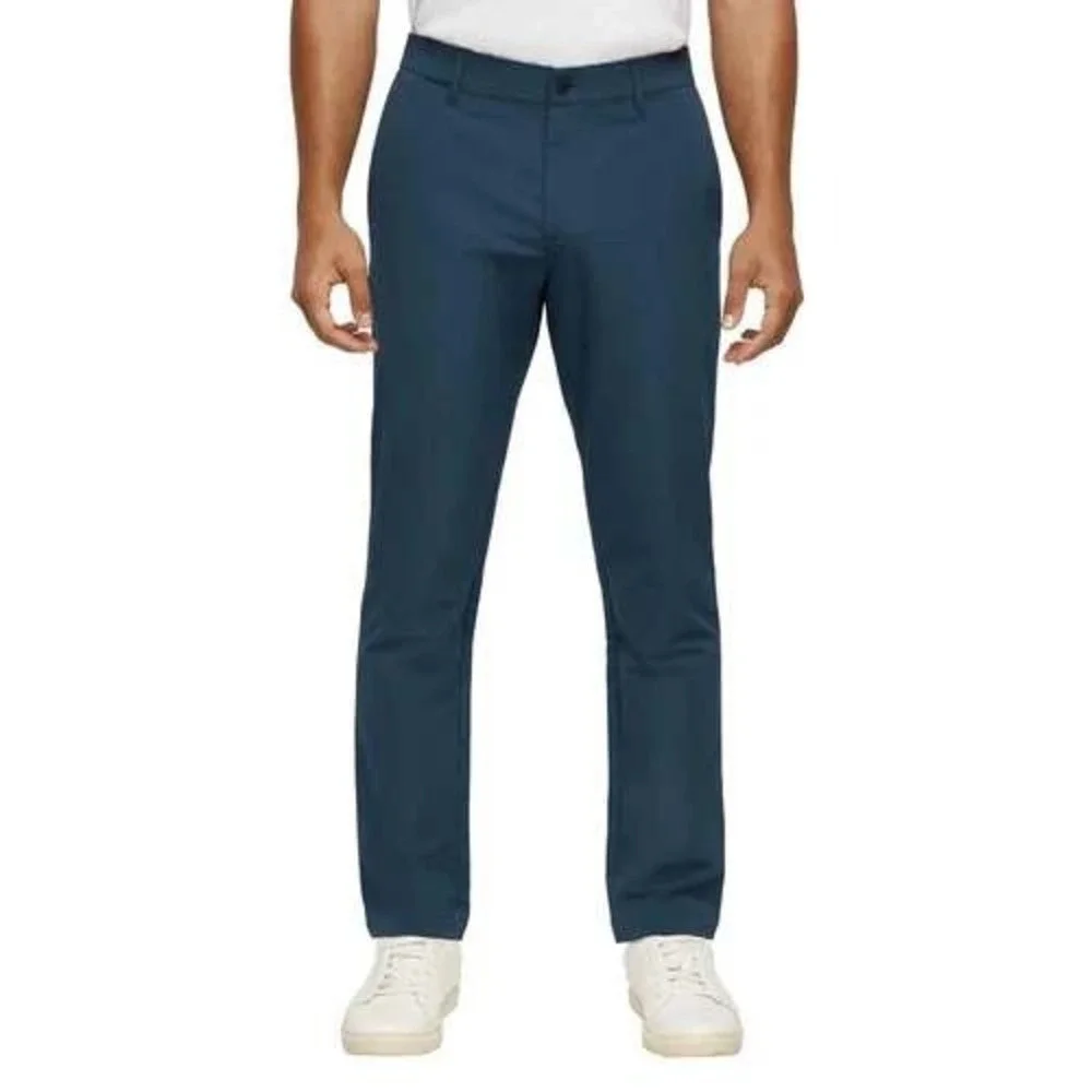Men's Banana Republic Slim Fit, Flat Front Pants Blue 40 x‎ 30 New with Tags