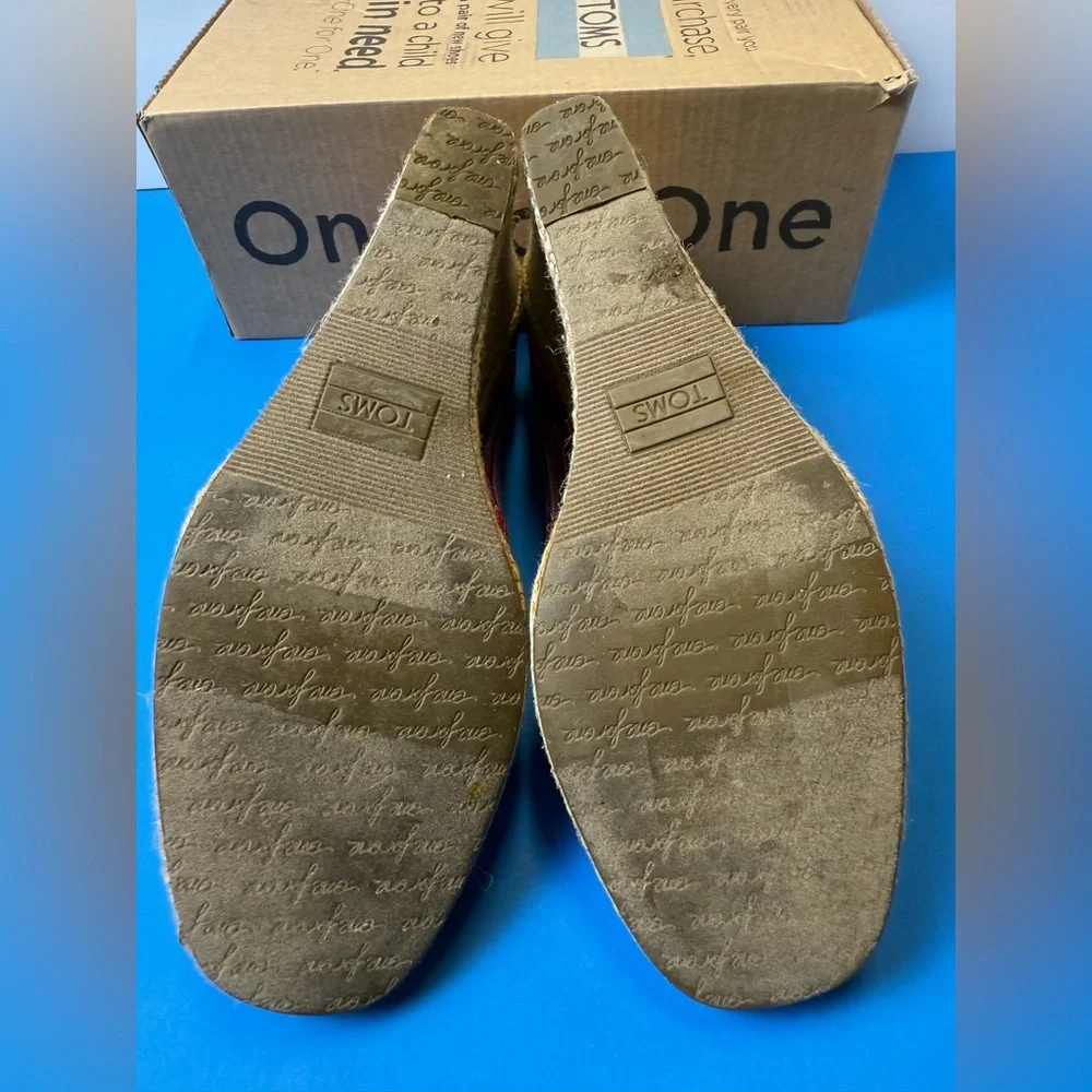Toms‎ Multicolor Striped Espadrilles
