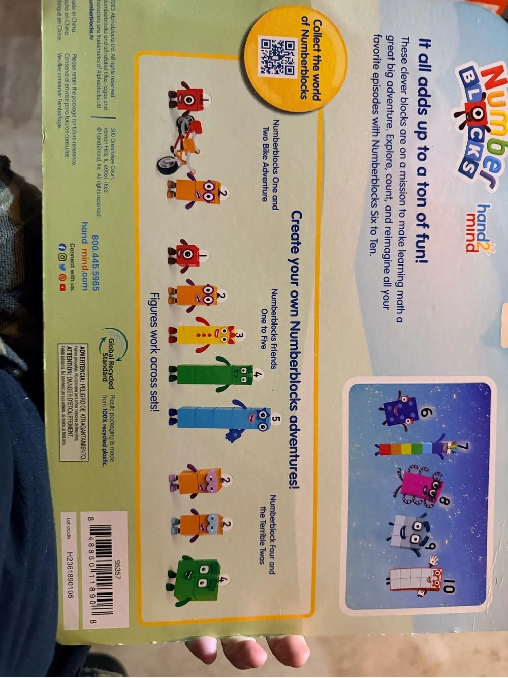 N/A official numberblocks