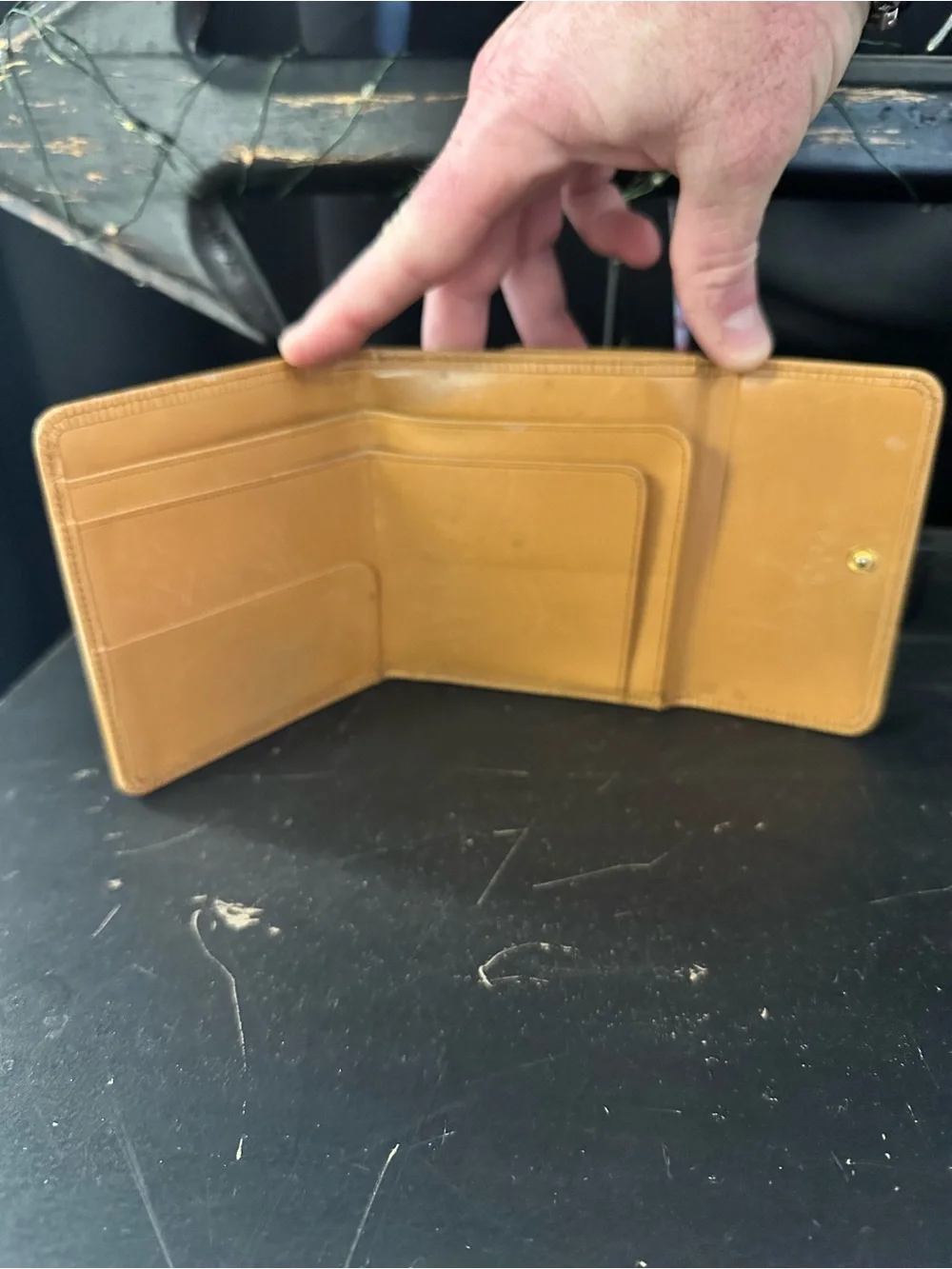 Louis Vuitton slim leather