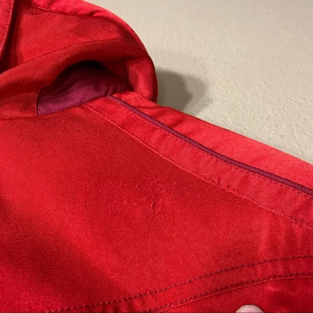 ‎Vintage Spyder Picabo big kid red snow suit