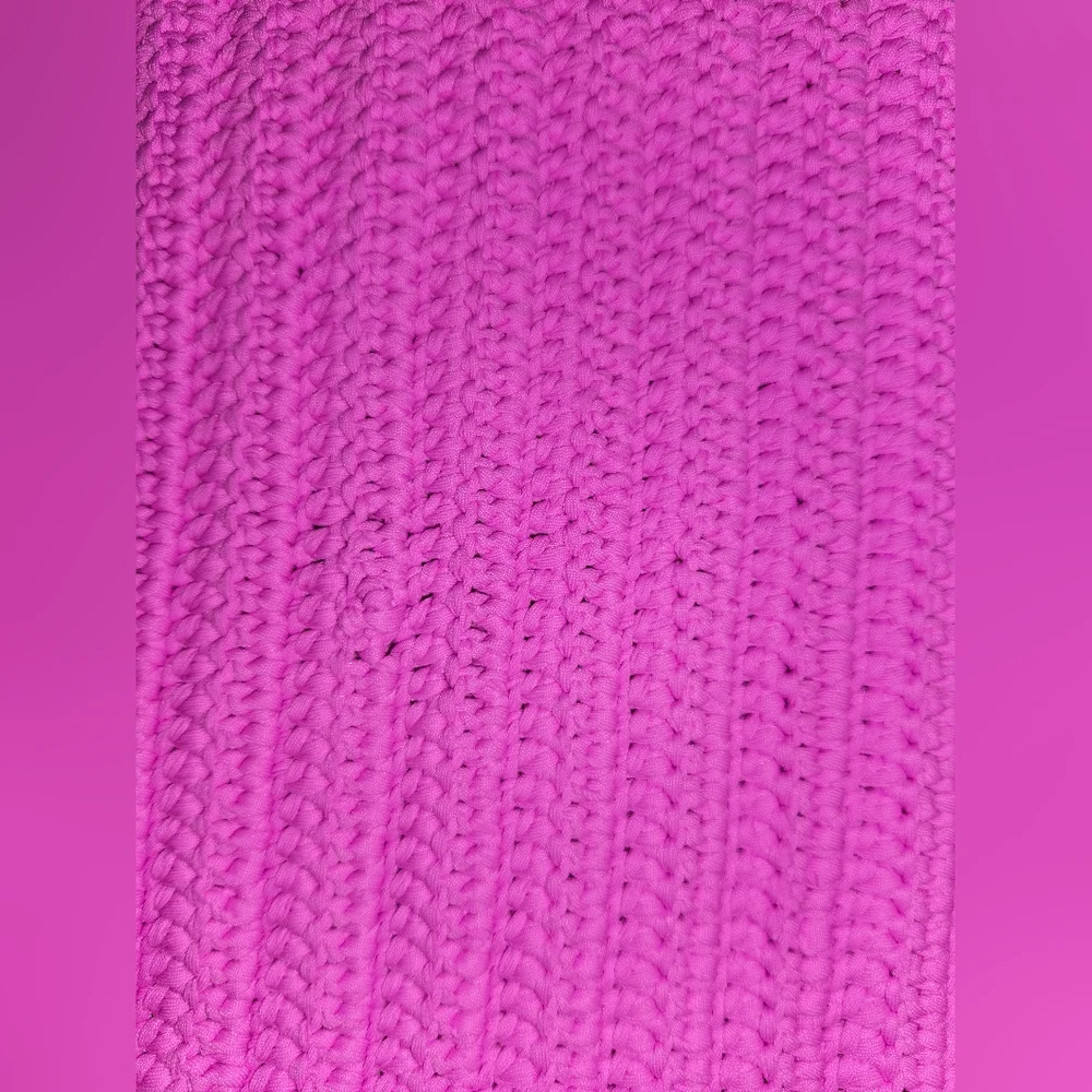 NWT Skims Crochet Swim Mini Skirt PINK Taffy 4X