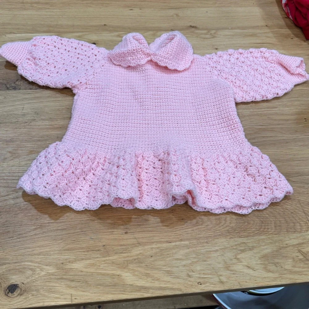 Handmade crochet baby