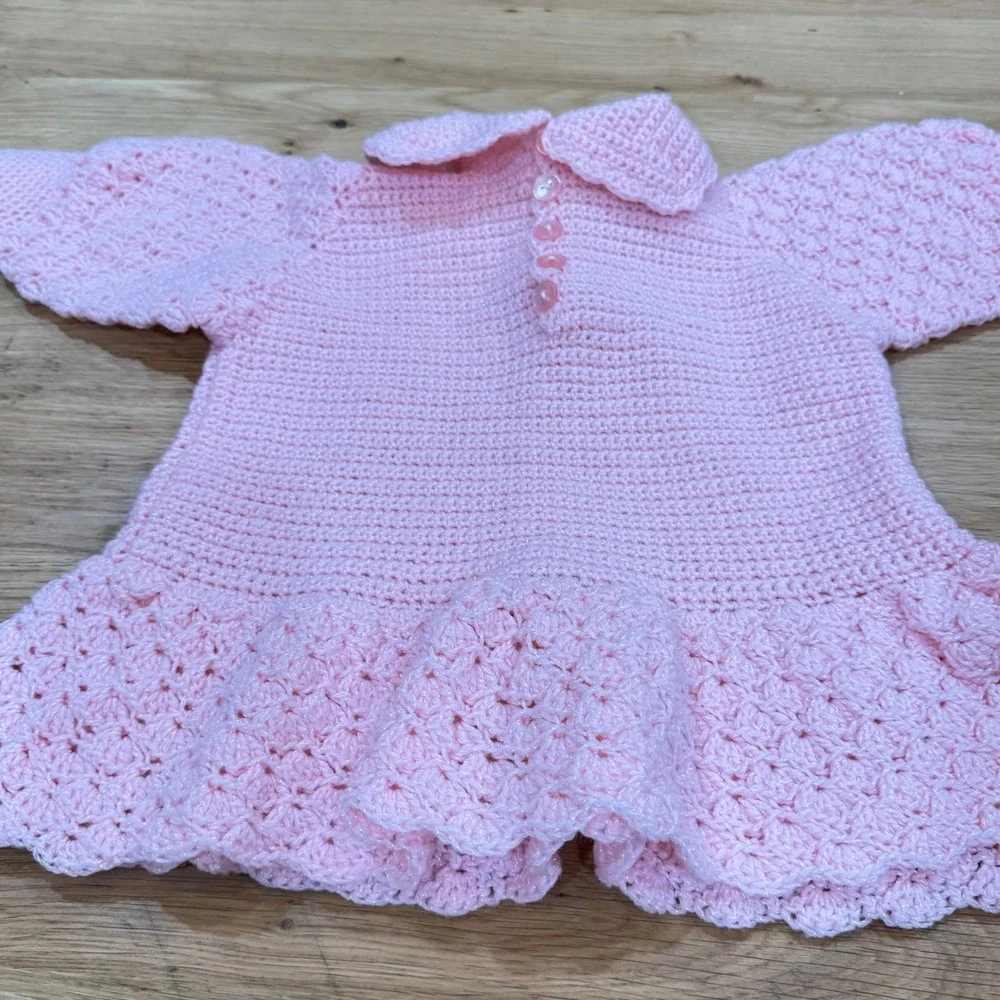 Handmade crochet baby