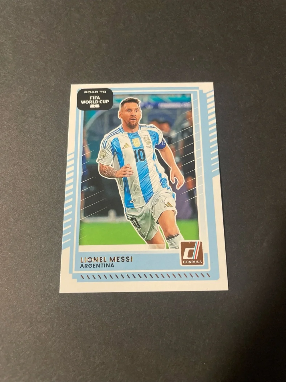 Panini Road To FIFA World Cup 2026 Donruss Lionel Messi #154 Argentina Base Card