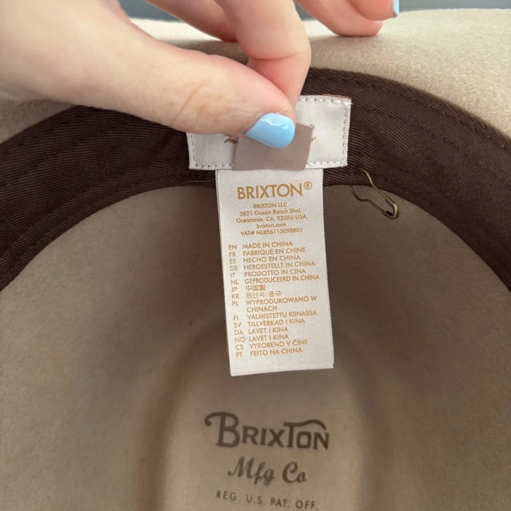 Brixton messer fedora