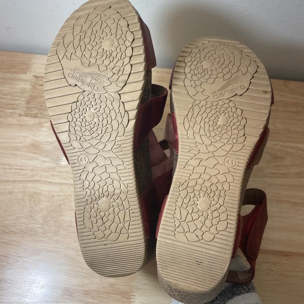 Dansko leather wedge