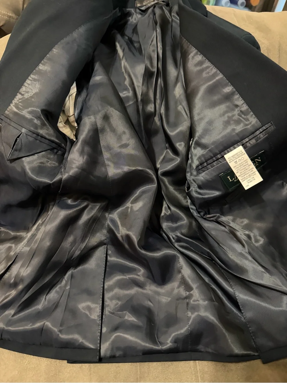 Ralph Lauren tailored navy