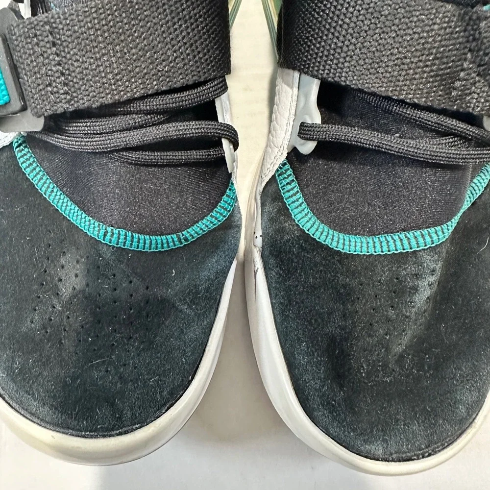 Nike Air‎ Force 270 Men's Black White Teal Athletic Shoes Size 11