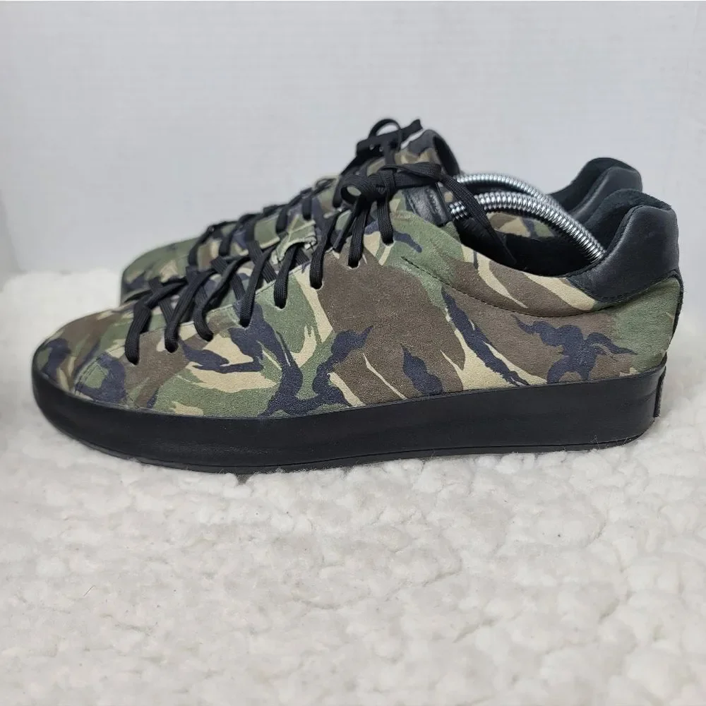 rag & bone New York Camo Canvas Leather Low Top Sneakers Men’s Size 45 EU 12
