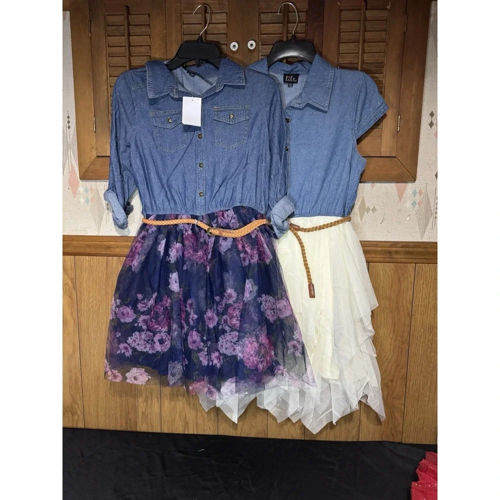 Lilt‎ Girls XL (18.5) Set Of Dresses $150 Value!