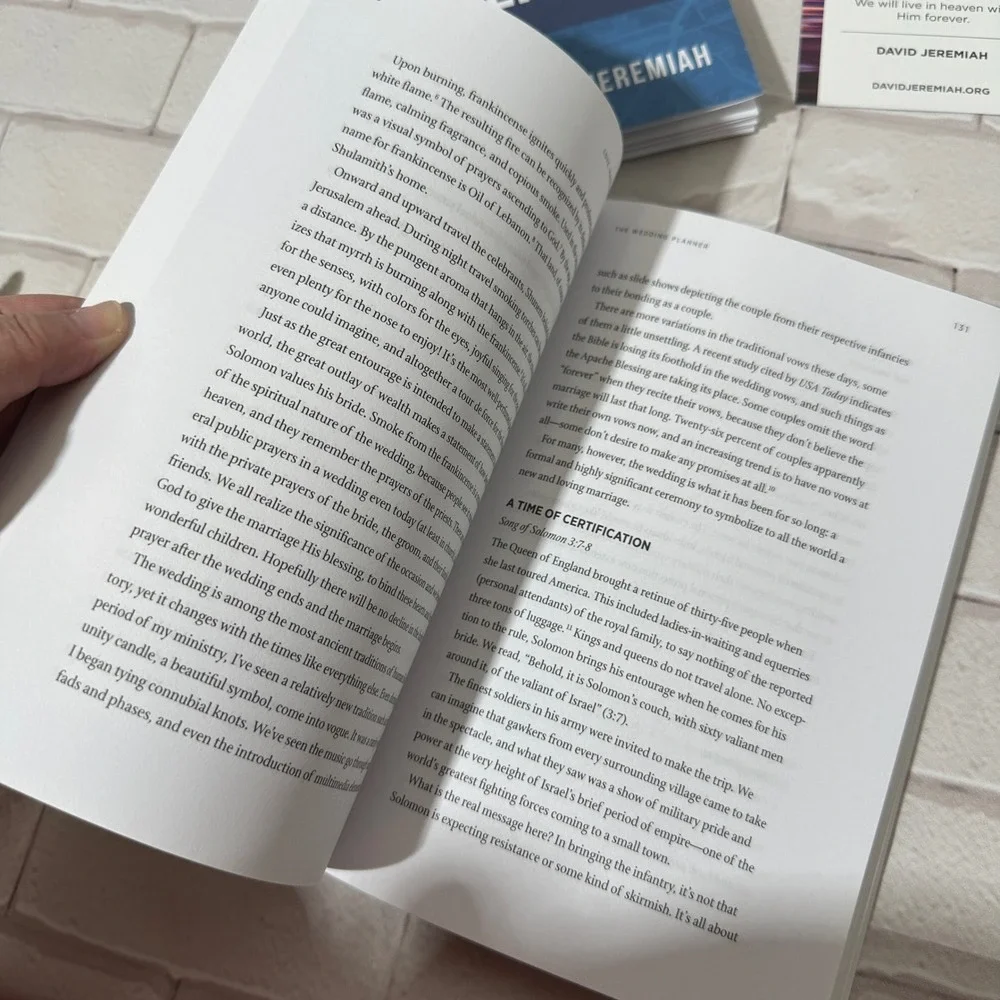David Jeremiah Love Marriage & Sex Book, Map to Stumble Proof Living & Bookmark‎
