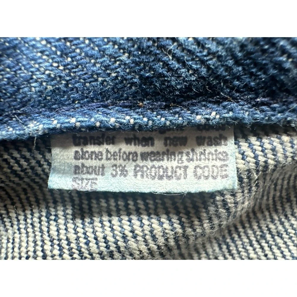Vintage Levi's White Tab Blue Denim Jeans 30x28‎