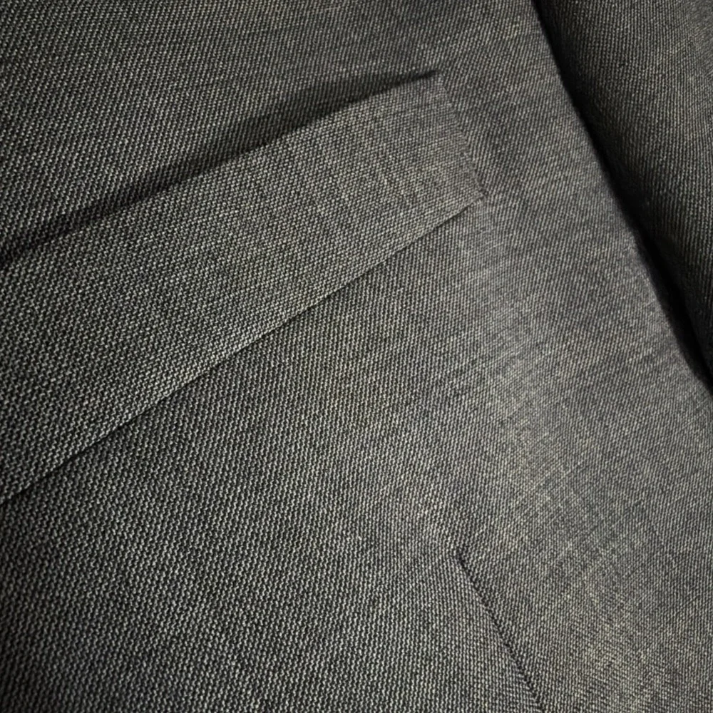 Lauren Ralph Lauren Mens 42R Gray 100% Wool 2 Button‎ Blazer