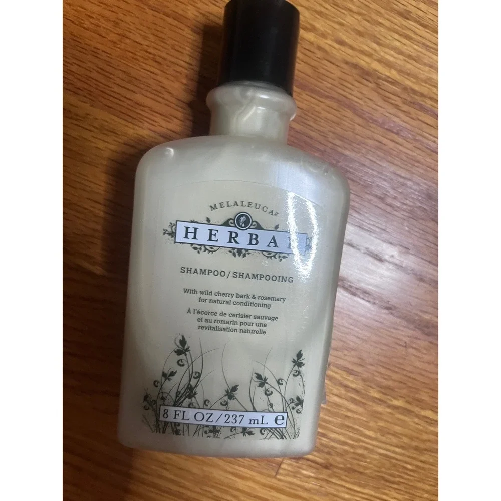 Melaleuca Herbal Shampoo Wild Cherry Bark Rosemary Natural Conditioning 8 fl oz
