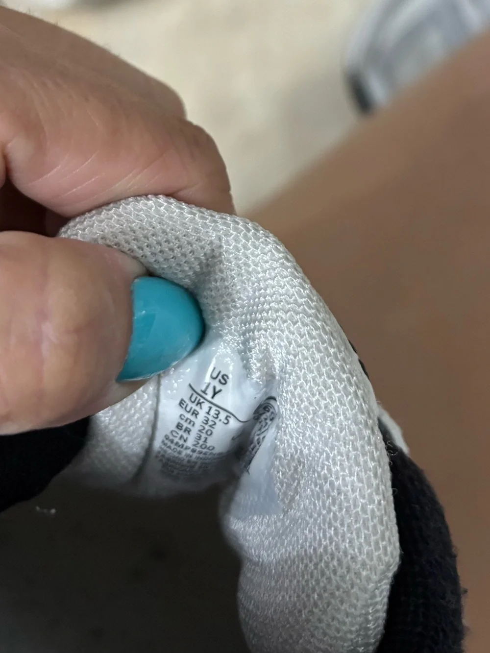 Nike Kids Gray and Blue Athletic Sneakers