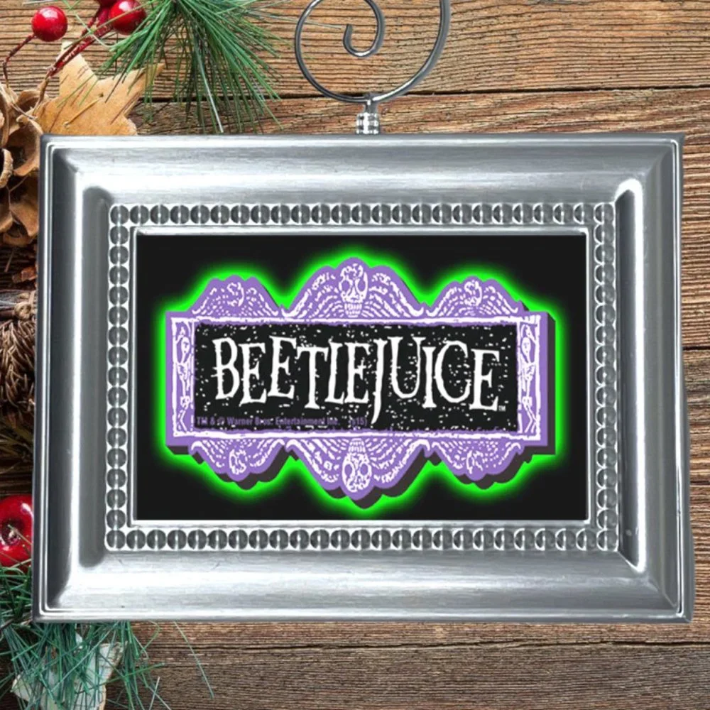 Beetlejuice‎ Movie Memorabilia Christmas Tree Ornament