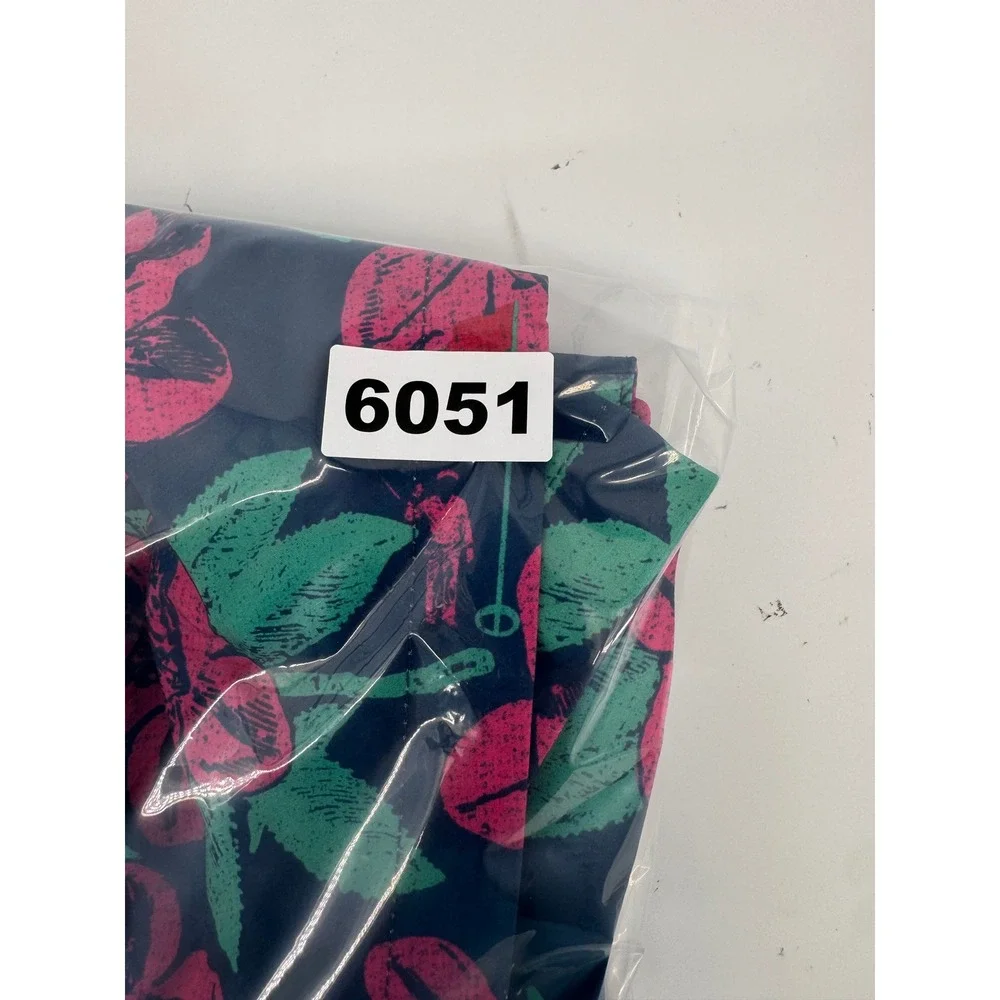 William Murray Hybrid Golf Shorts Mens 38 Navy Pink Green Floral Swim‎ Action