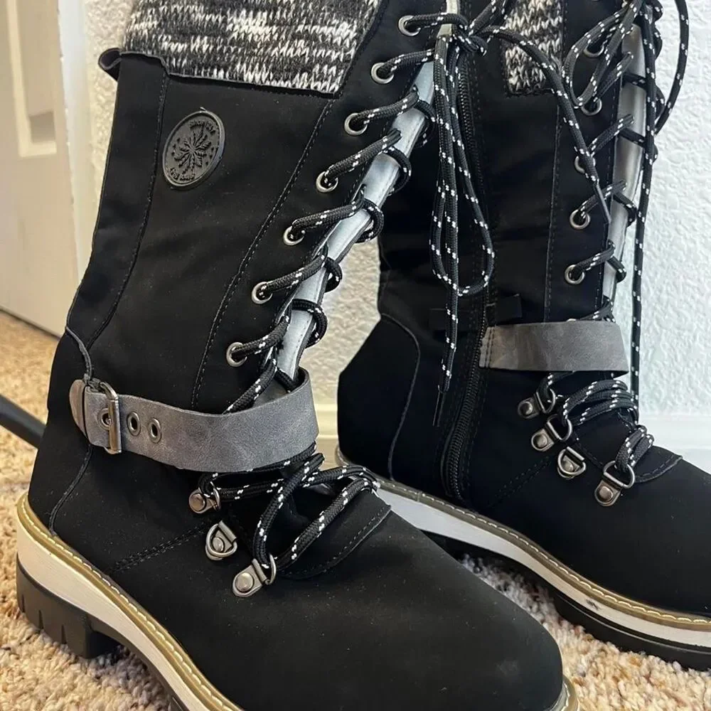 Timberland black boots