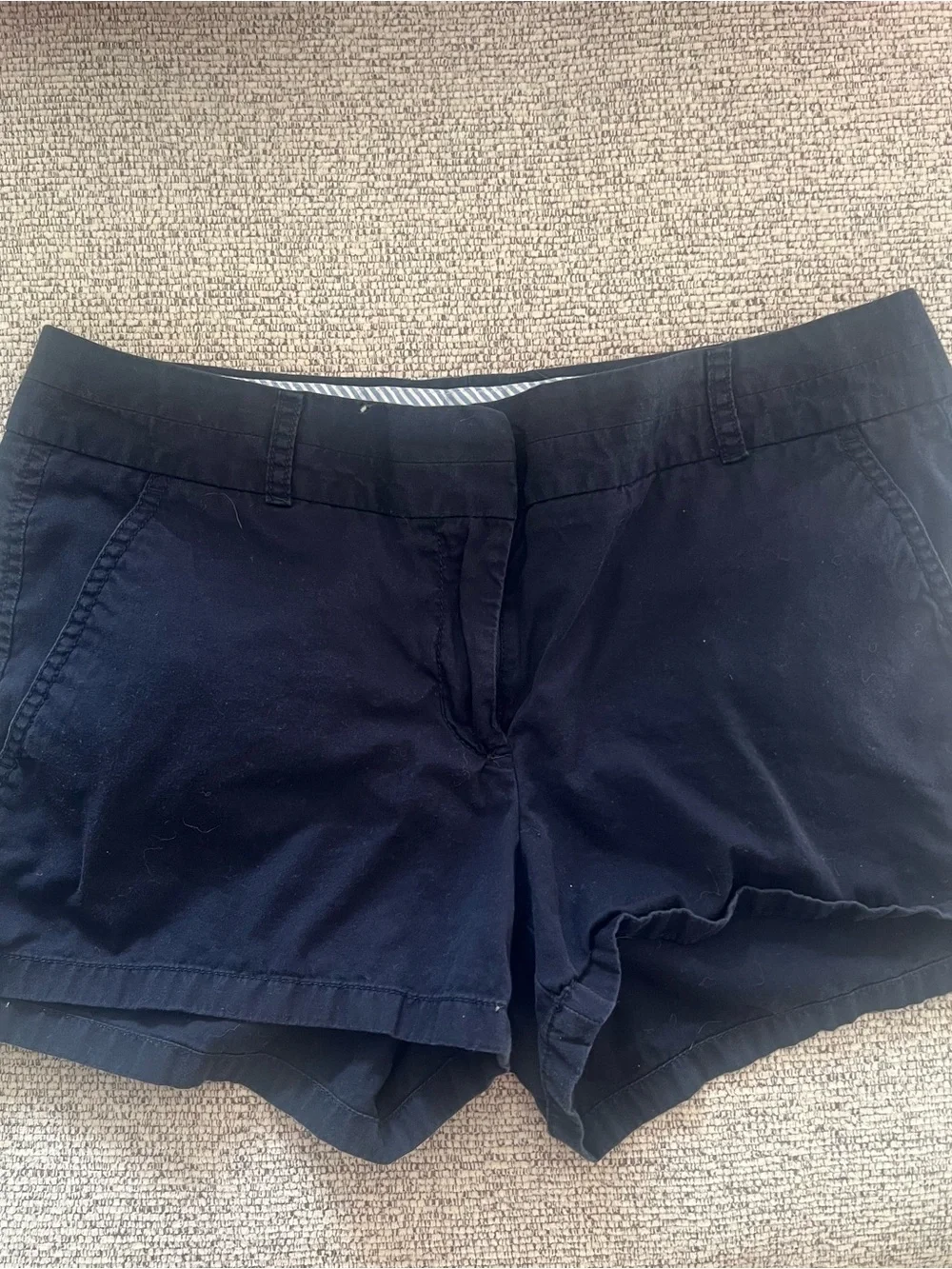 Classic J Crew Women’s Navy Cotton Shorts
