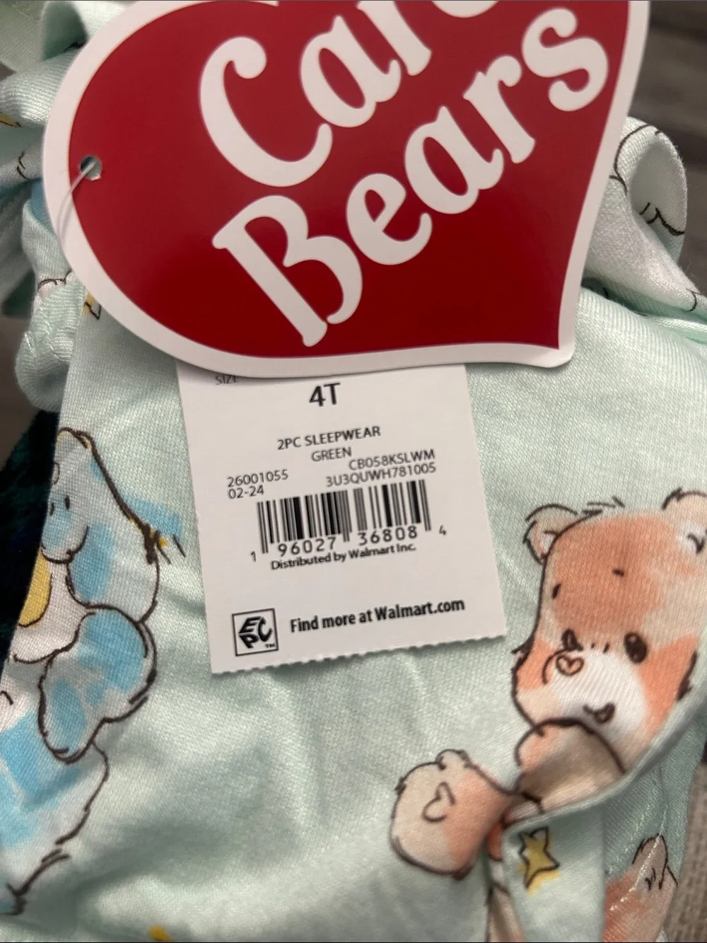 Care Bears soft pajama