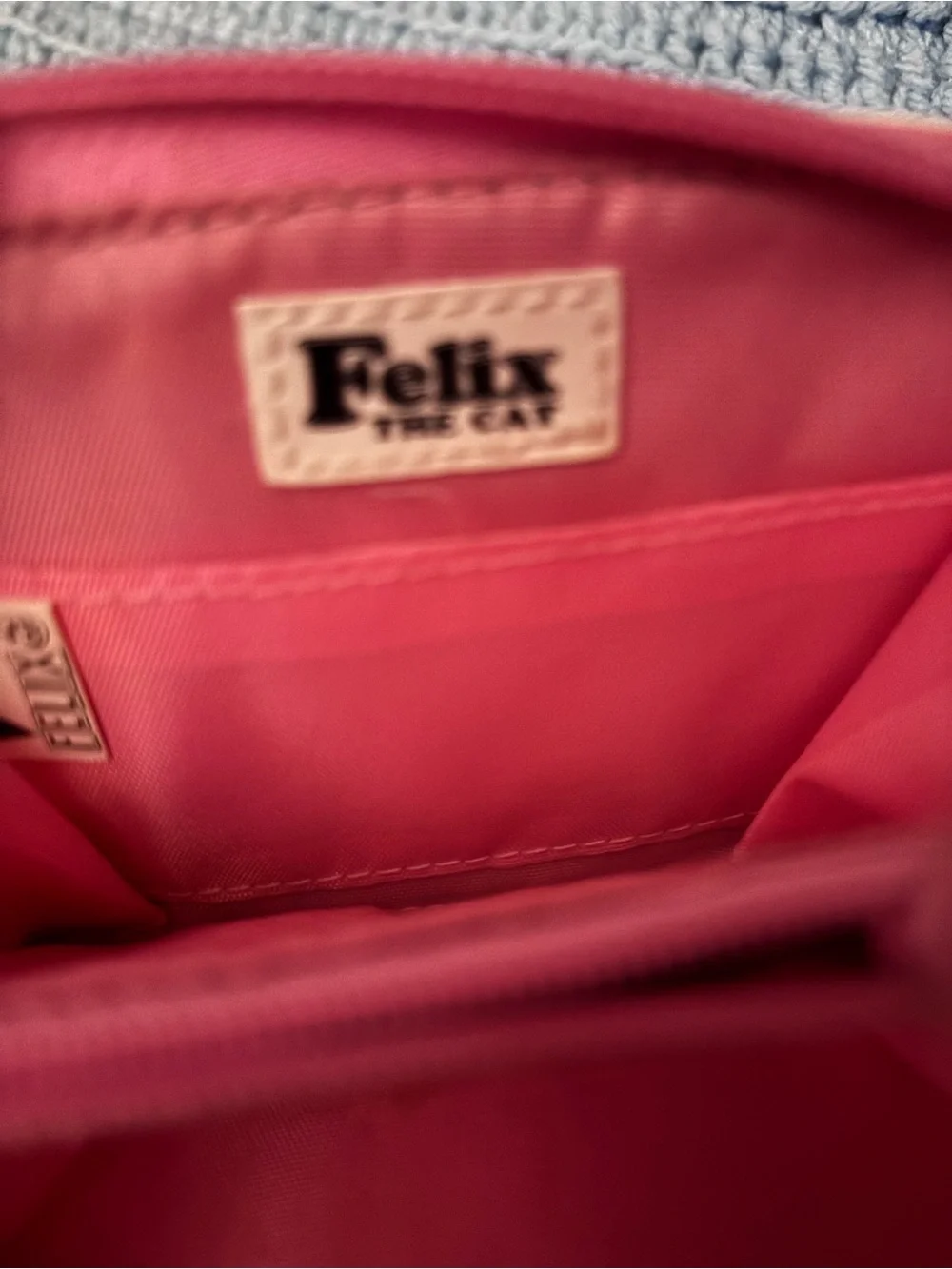Pink Felix Wallet Rare very Y2K