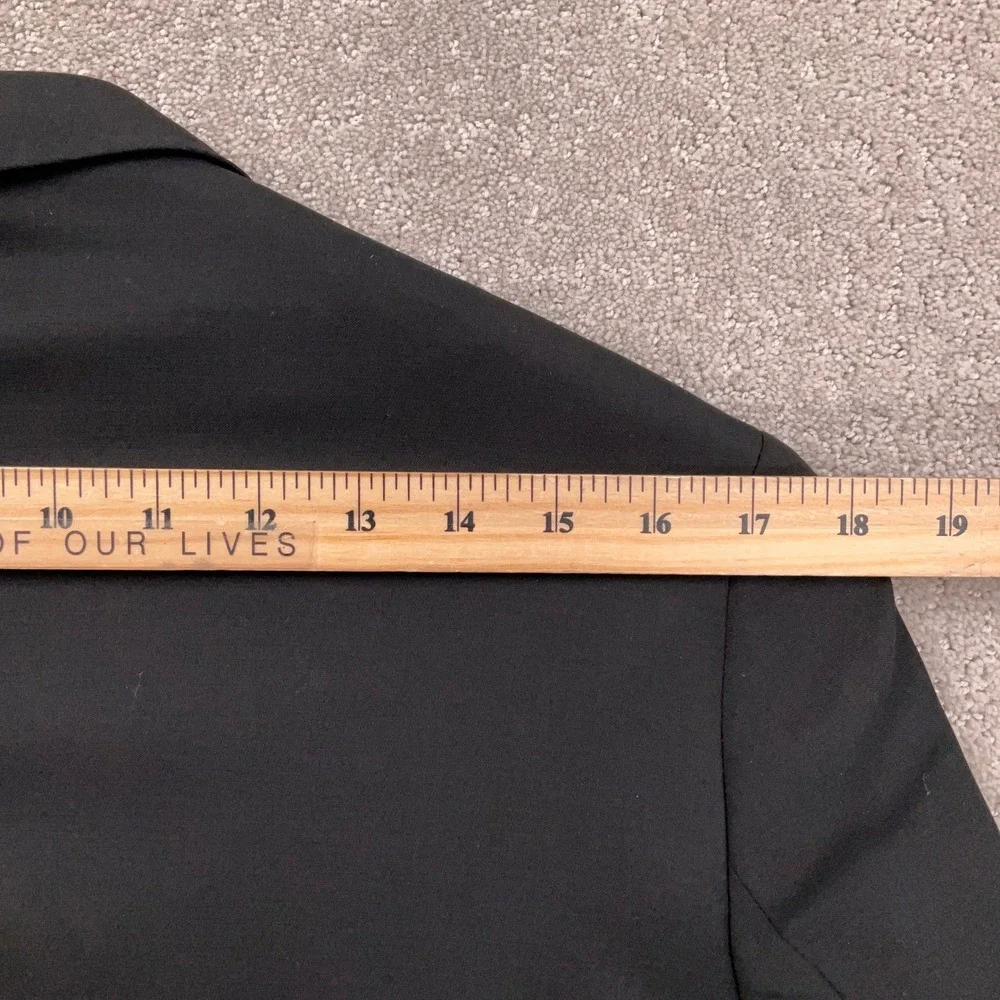 Ted Baker London Blazer‎ Mens 38R Black Jay CT Black Wool 2 Button Suit Jacket