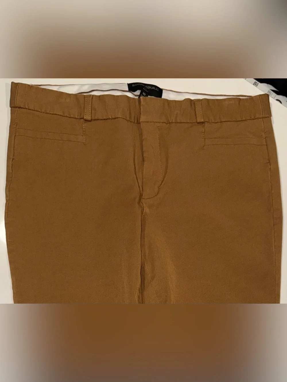 Banana Republic Men's Chino Pants in Caramel Brown